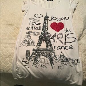 Paris Graphic Short Sleeve Tee